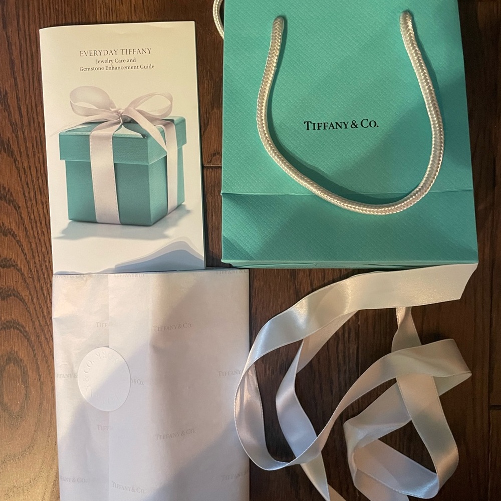 Tiffany and co box and bag